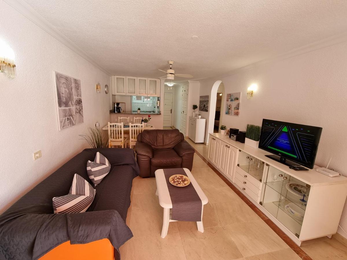 Casa Teide, Ground Floor Apartment Parque Santiago 1, Heated Pool, 100 M To Sea And Beach, Wifi 美洲海滩 外观 照片