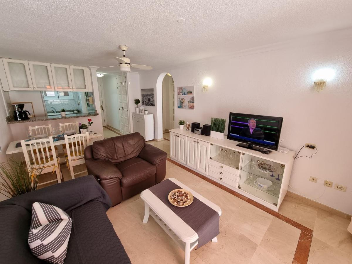 Casa Teide, Ground Floor Apartment Parque Santiago 1, Heated Pool, 100 M To Sea And Beach, Wifi 美洲海滩 外观 照片
